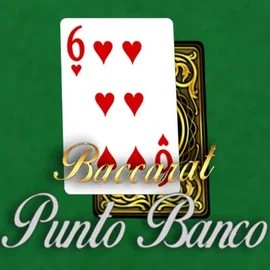 Baccarat - Punto Banco online game logo by Red Tiger Gaming on onlyspins.co.za