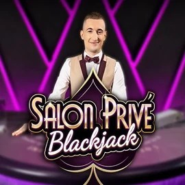 Blackjack Salon Privé logo by Ezugi OnlySpins Casino