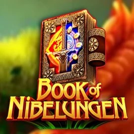 Book of Nibelungen slot logo by Swintt at OnlySpins Casino