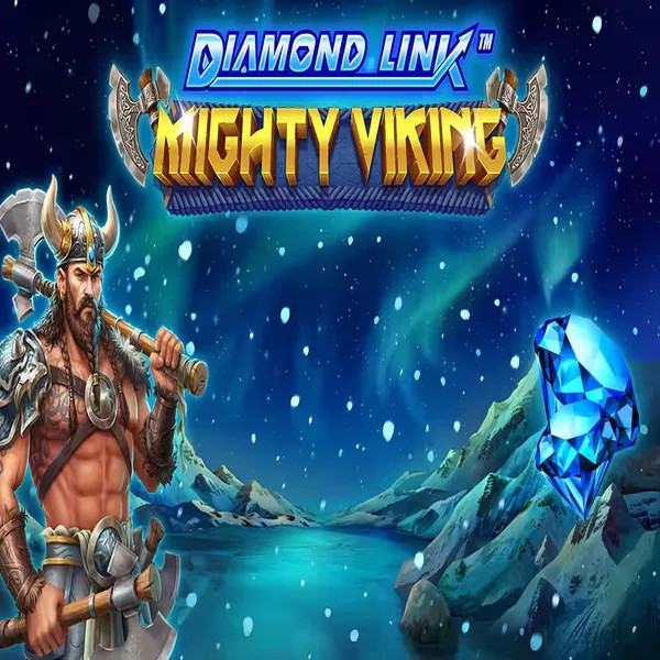 Diamond Link Mighty Viking casino game by Greentube – featured logo at OnlySpins Casino