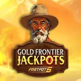 Gold Frontier Jackpots FastPot5 online game logo by Yggdrasil on onlyspins.co.za