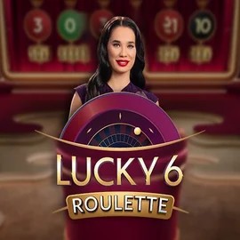 Lucky 6 Roulette game by Pragmatic Play – logo hosted on OnlySpins Casino
