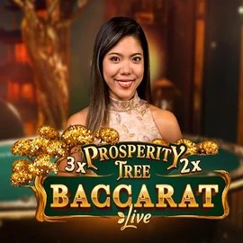 Prosperity Tree Baccarat online game logo by Evolution on onlyspins.co.za