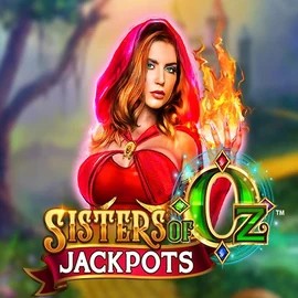 Sisters Of Oz Jackpots slot logo by Triple Edge Studios at OnlySpins Casino