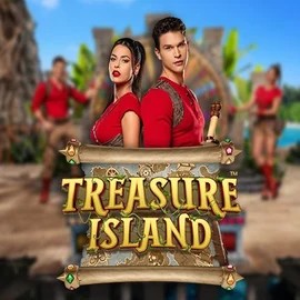 Treasure Island slot logo by Pragmatic Play at OnlySpins Casino