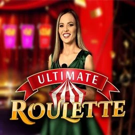 Ultimate Roulette logo by Ezugi at OnlySpins Casino